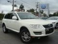 Campanella White 2010 Volkswagen Touareg VR6 FSI 4XMotion