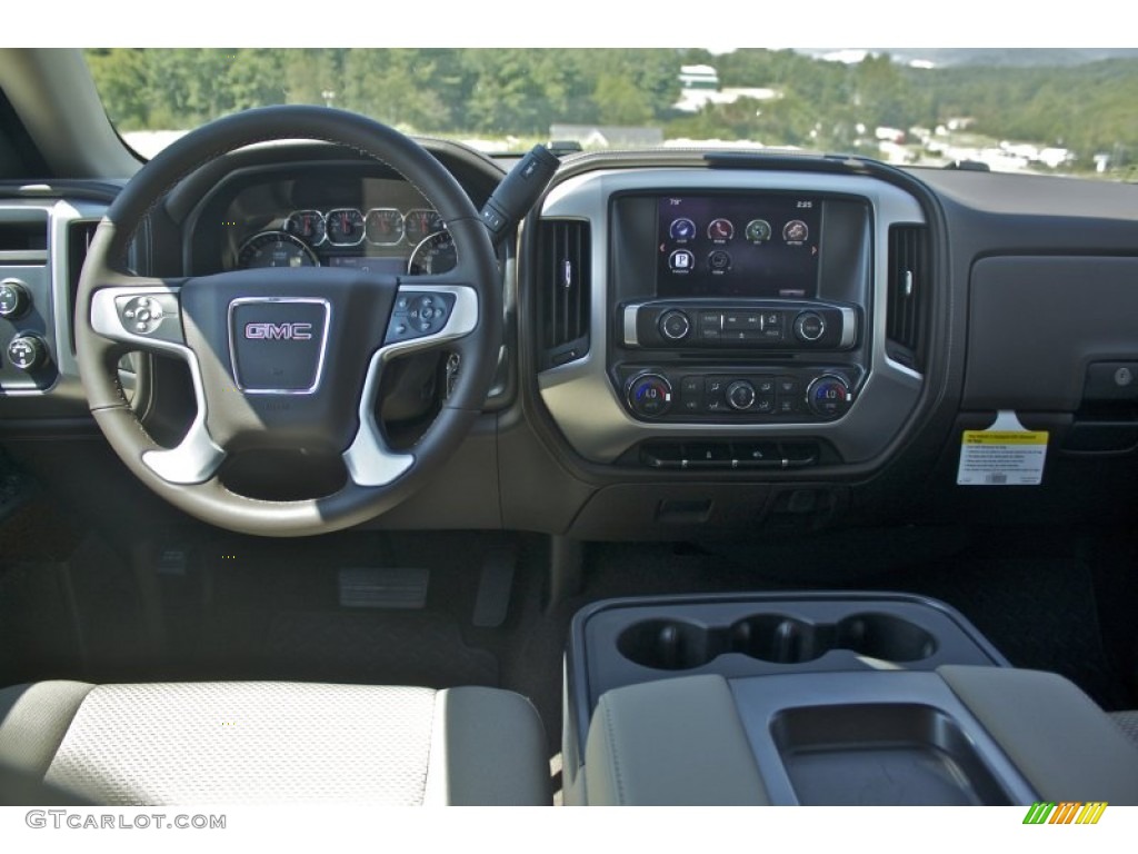 2014 Sierra 1500 SLE Crew Cab 4x4 - White Diamond Tricoat / Jet Black photo #12