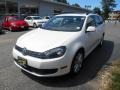 2011 Candy White Volkswagen Jetta SE SportWagen  photo #3