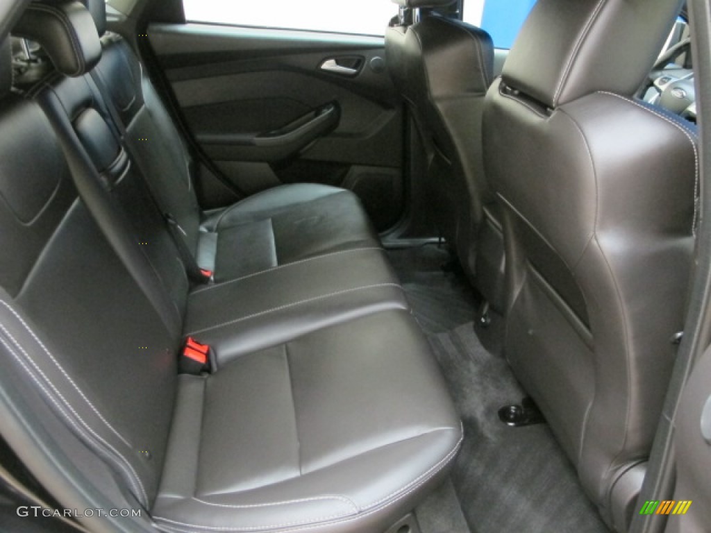 2013 Focus ST Hatchback - Tuxedo Black / ST Charcoal Black Full-Leather Recaro Seats photo #21