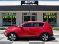 2012 Signal Red Kia Sportage EX  photo #1