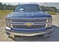 2014 Blue Granite Metallic Chevrolet Silverado 1500 LT Double Cab 4x4  photo #11