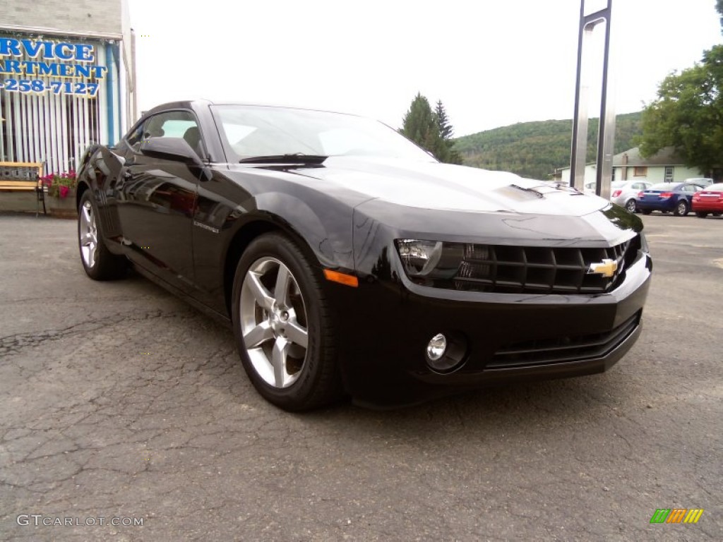 Black Chevrolet Camaro