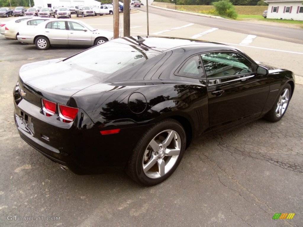 2011 Camaro LT Coupe - Black / Black photo #3