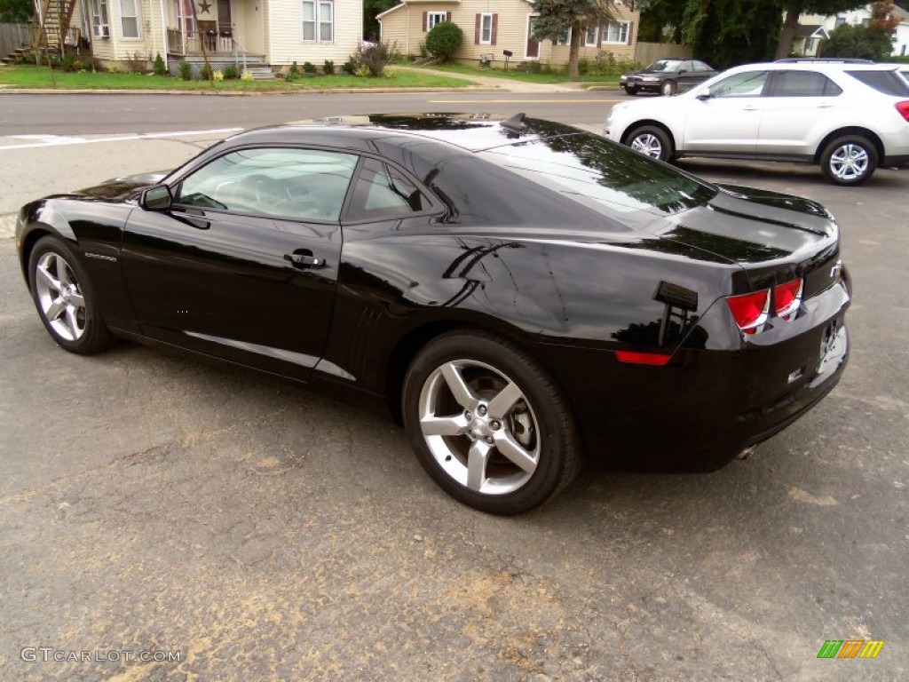 2011 Camaro LT Coupe - Black / Black photo #5