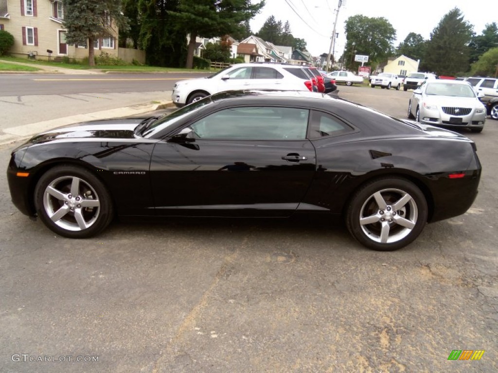 2011 Camaro LT Coupe - Black / Black photo #6