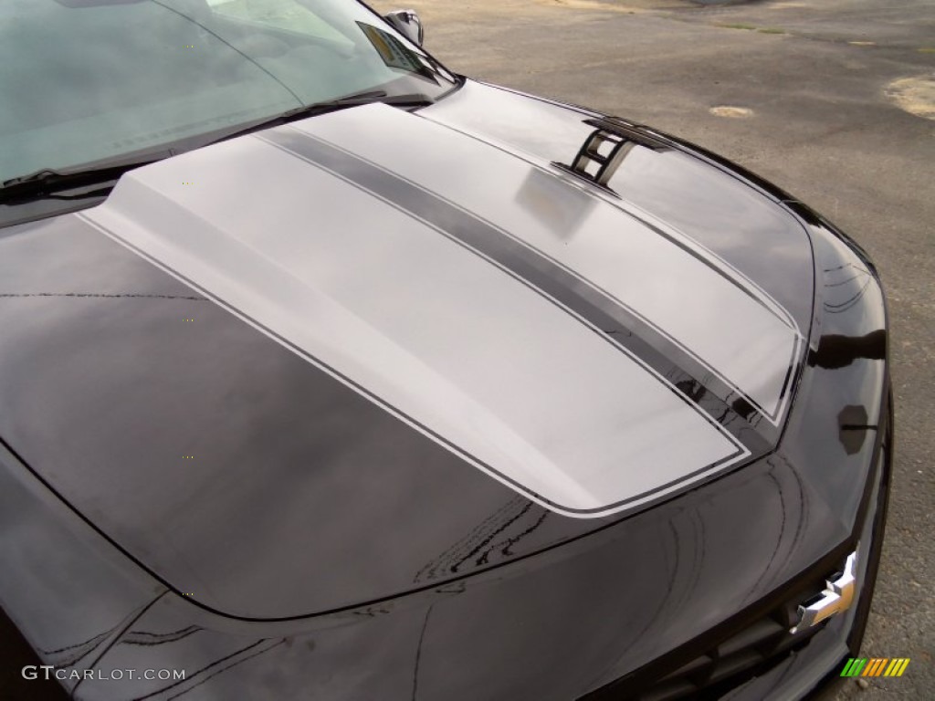 2011 Camaro LT Coupe - Black / Black photo #10