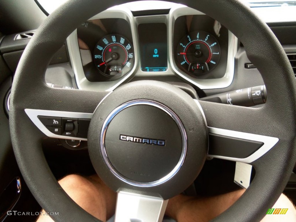 2011 Camaro LT Coupe - Black / Black photo #30