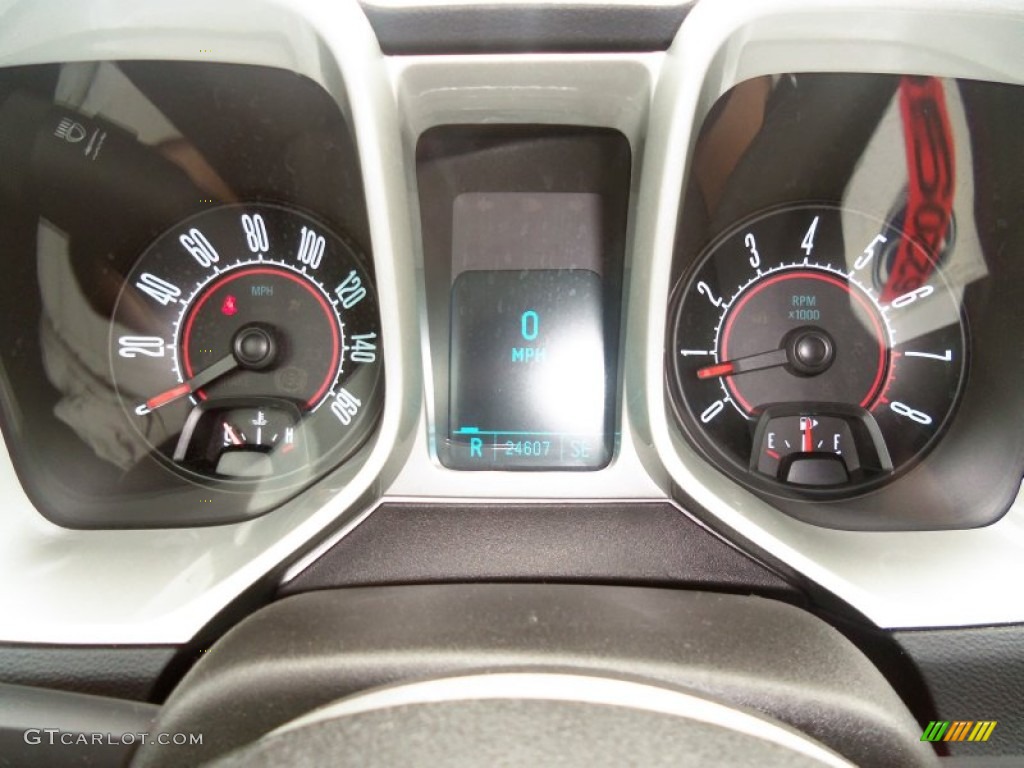 2011 Camaro LT Coupe - Black / Black photo #34