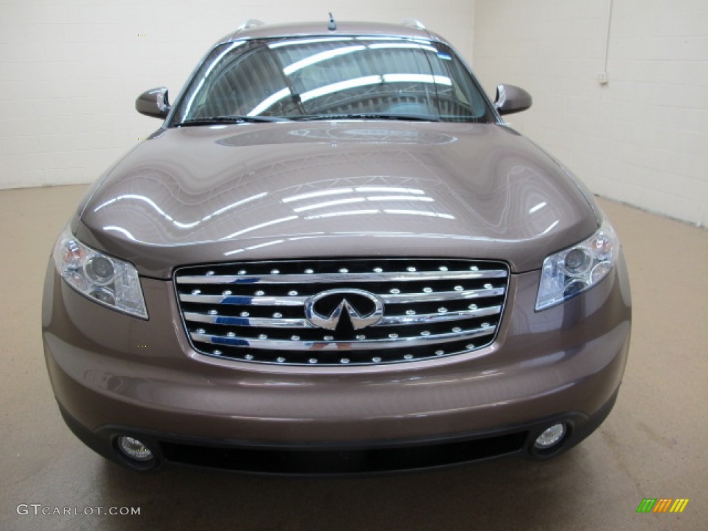 2004 FX 45 AWD - Beryllium 16 Metallic / Brick/Black photo #2