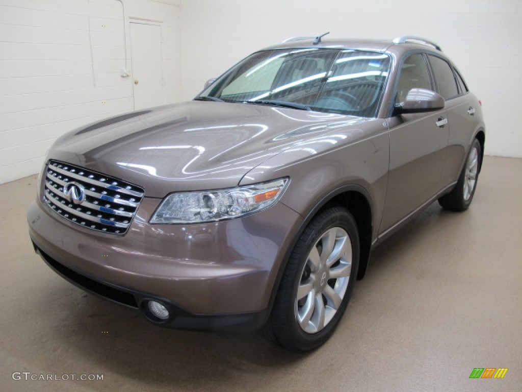 2004 FX 45 AWD - Beryllium 16 Metallic / Brick/Black photo #4