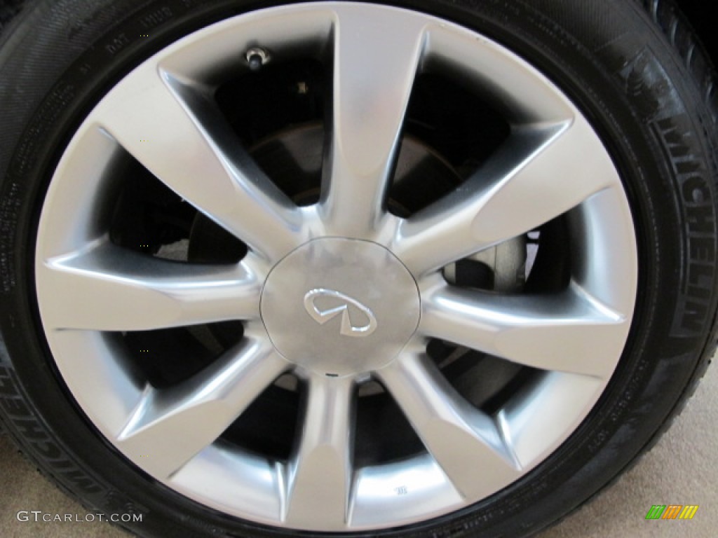 2004 FX 45 AWD - Beryllium 16 Metallic / Brick/Black photo #16
