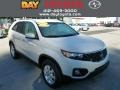 2011 White Sand Beige Kia Sorento LX  photo #1