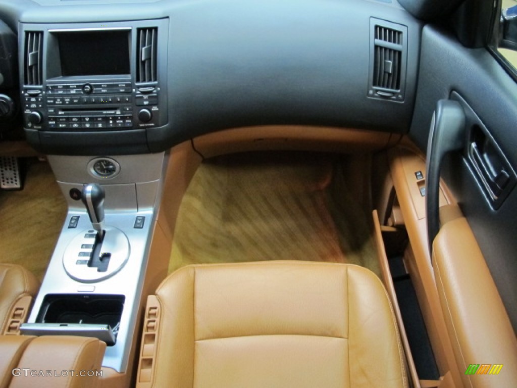 2004 FX 45 AWD - Beryllium 16 Metallic / Brick/Black photo #27