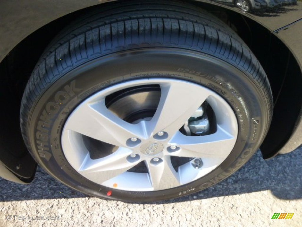 2013 Elantra GLS - Black / Gray photo #8