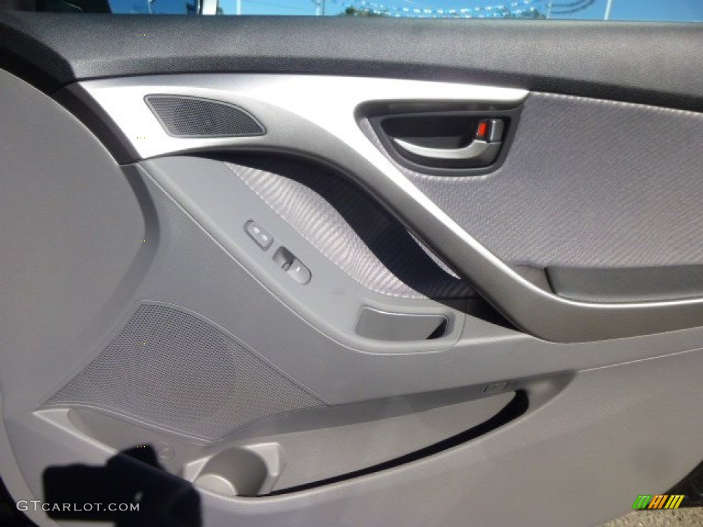 2013 Elantra GLS - Black / Gray photo #10
