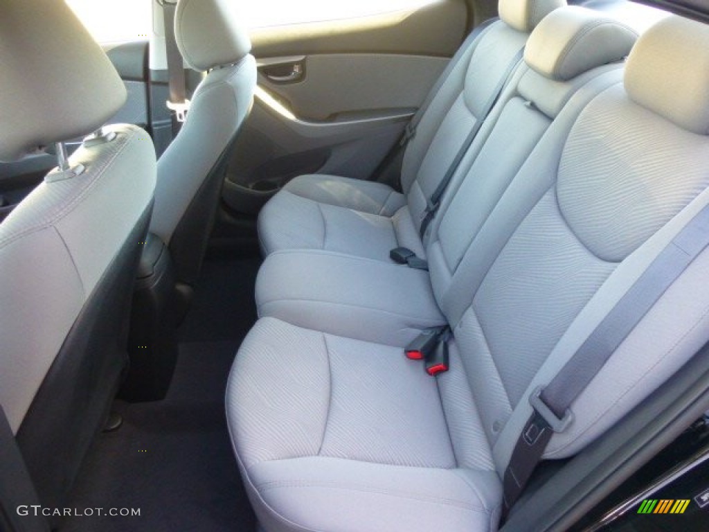 2013 Elantra GLS - Black / Gray photo #12