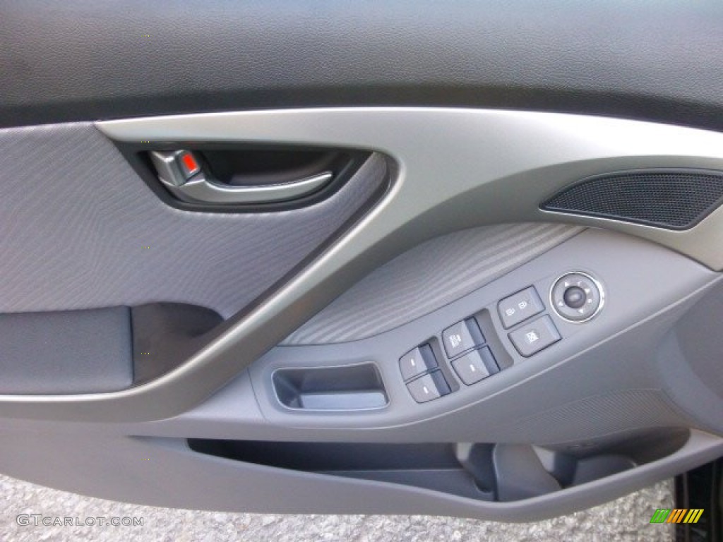 2013 Elantra GLS - Black / Gray photo #16