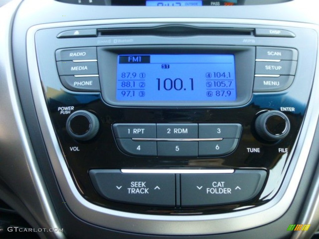 2013 Elantra GLS - Black / Gray photo #19