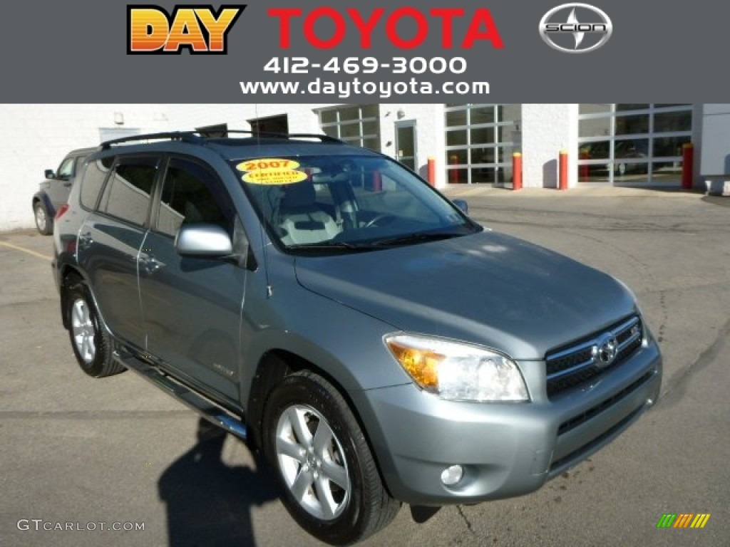 2007 RAV4 Limited - Everglade Metallic / Ash Gray photo #1