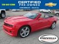 2012 Victory Red Chevrolet Camaro SS/RS Convertible  photo #1