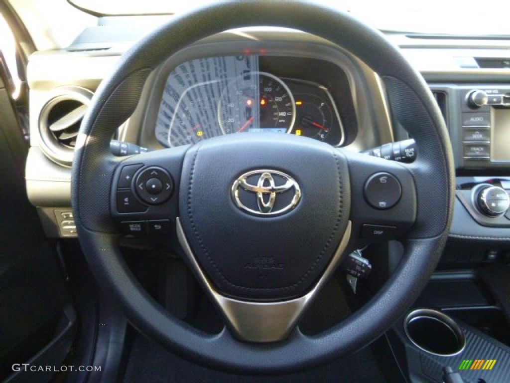 2013 RAV4 XLE AWD - Shoreline Blue Pearl / Black photo #20