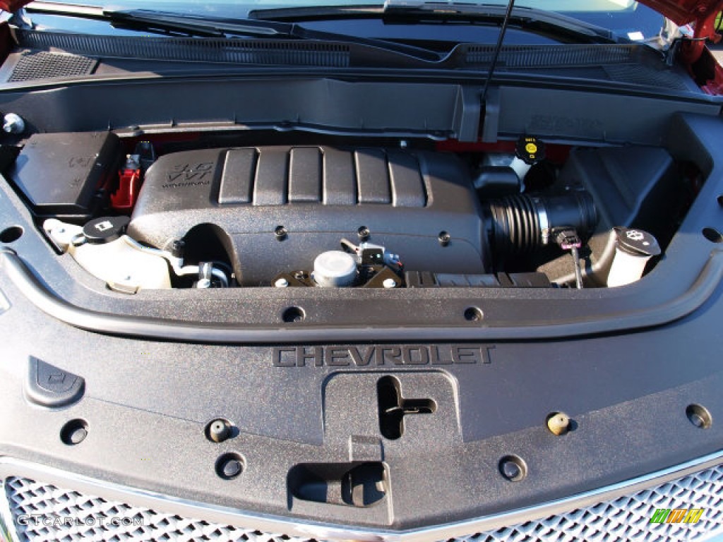 2010 Traverse LTZ - Dark Cherry Metallic / Cashmere photo #7