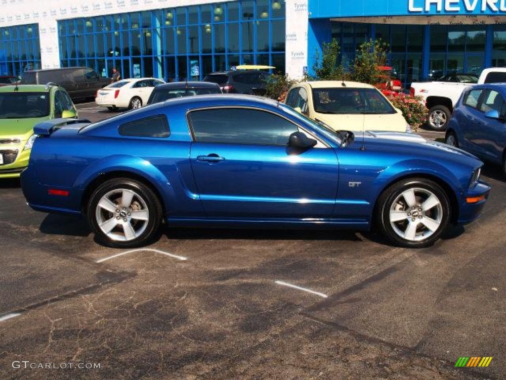 Vista Blue Metallic Ford Mustang