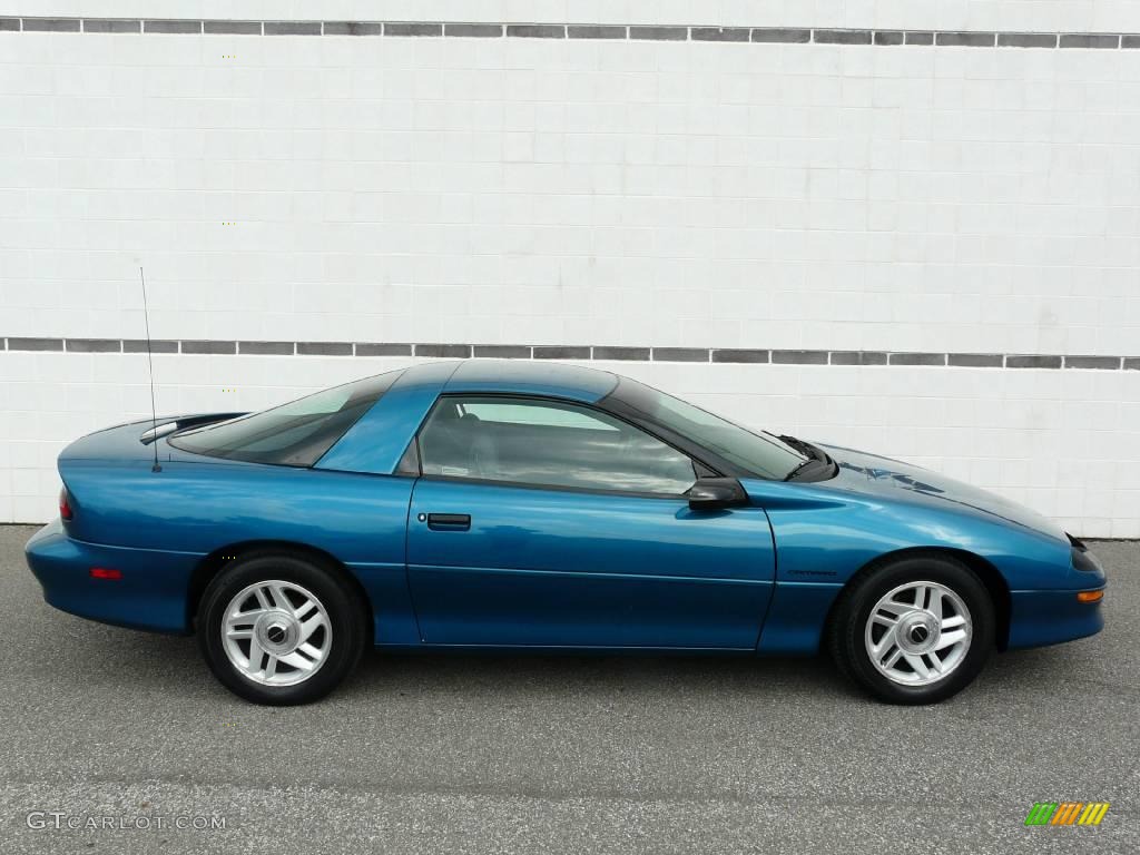 1994 Camaro Coupe - Bright Teal Metallic / Gray photo #2