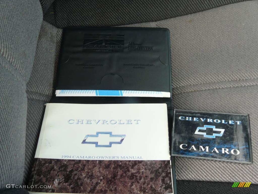 1994 Camaro Coupe - Bright Teal Metallic / Gray photo #11