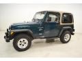 1998 Emerald Green Pearl Jeep Wrangler Sport 4x4  photo #8