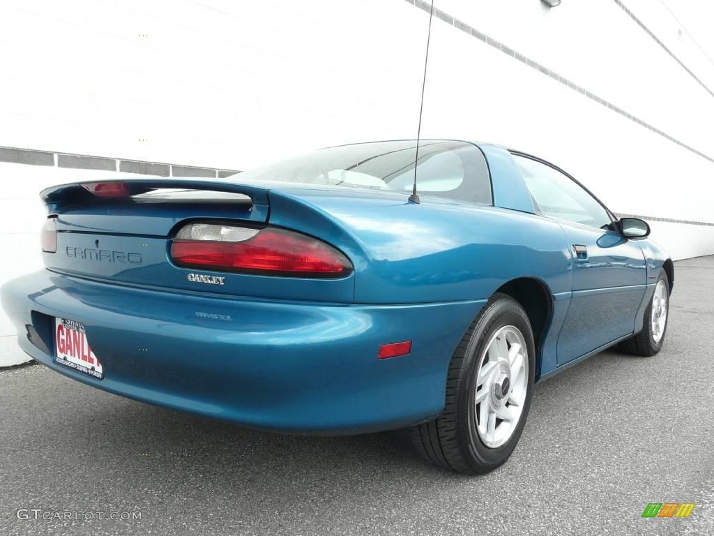 1994 Camaro Coupe - Bright Teal Metallic / Gray photo #14