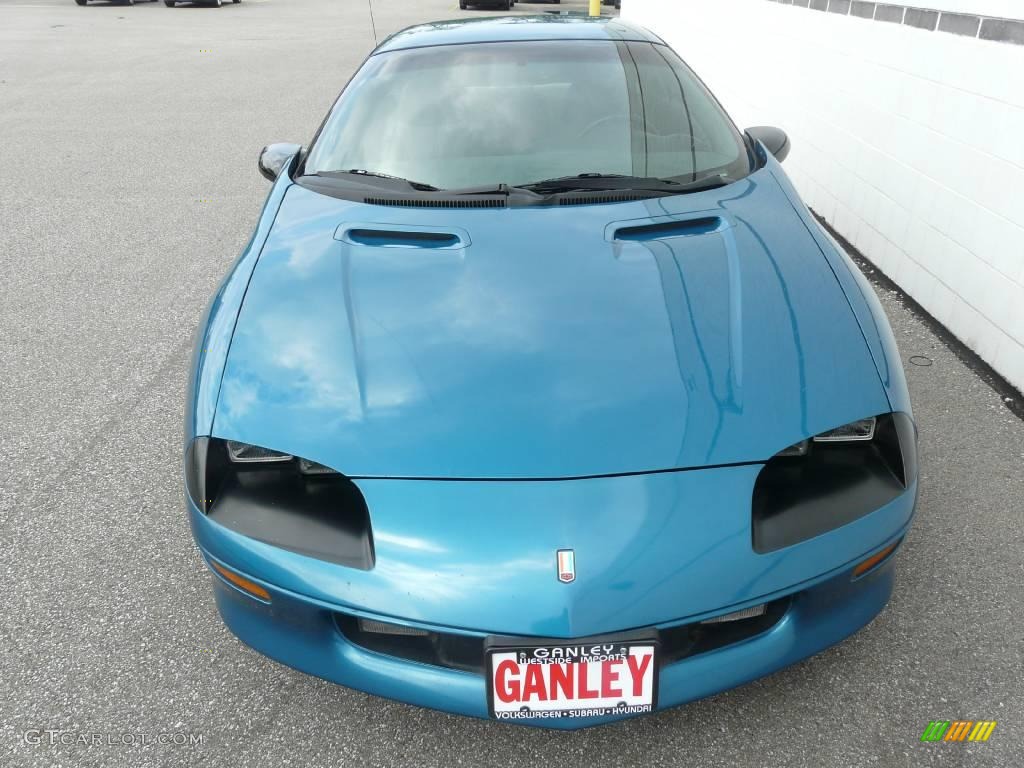 1994 Camaro Coupe - Bright Teal Metallic / Gray photo #17