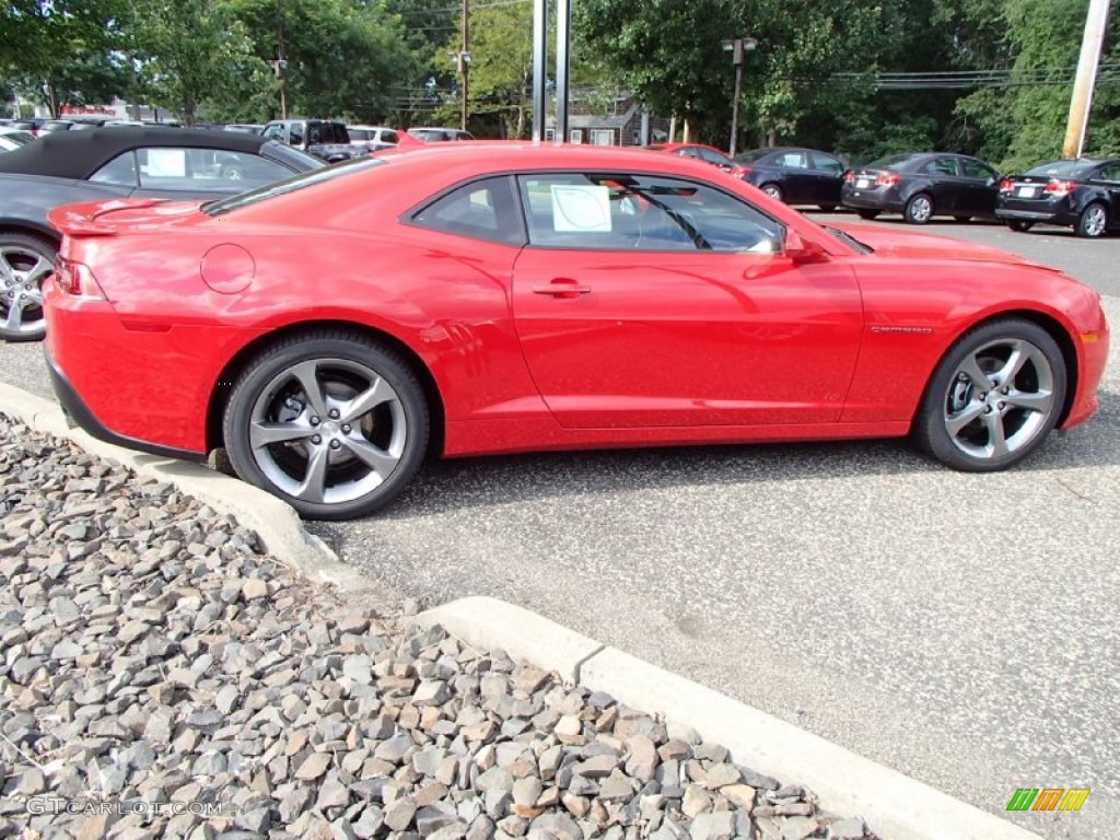 Red Hot 2014 Chevrolet Camaro LT/RS Coupe Exterior Photo #85487681