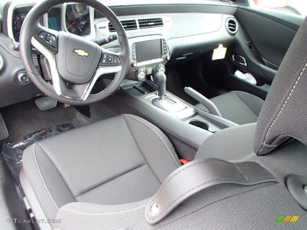 Black Interior 2014 Chevrolet Camaro LT/RS Coupe Photo #85487711