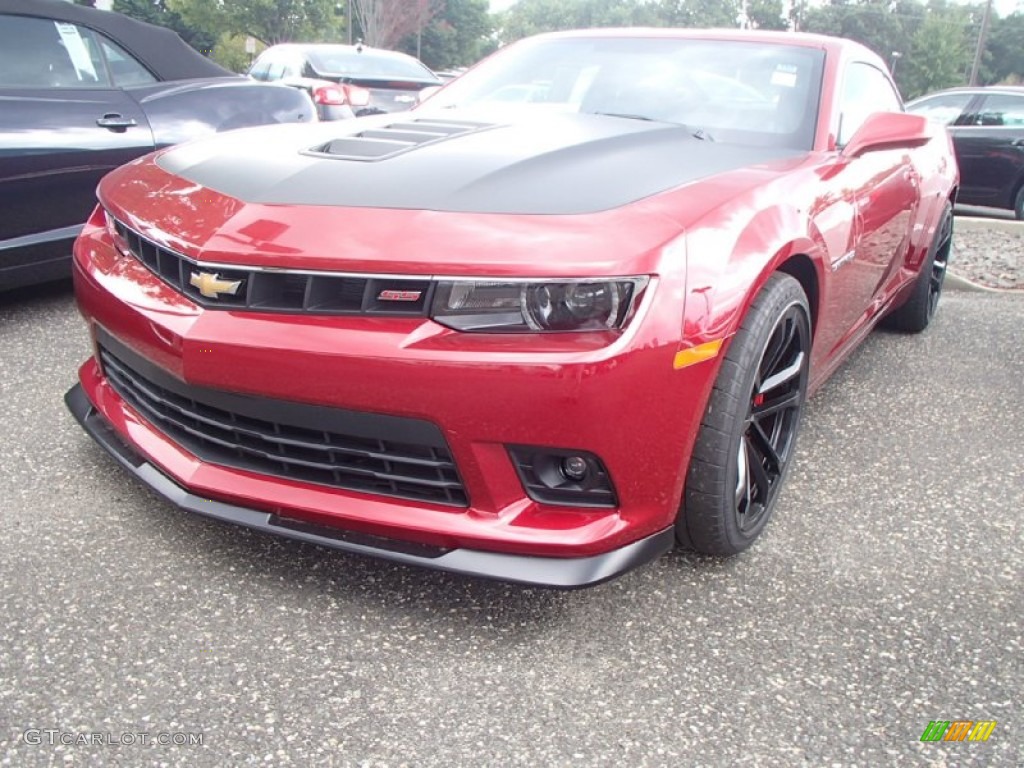 2014 Camaro SS/RS Coupe - Crystal Red Tintcoat / Black photo #1
