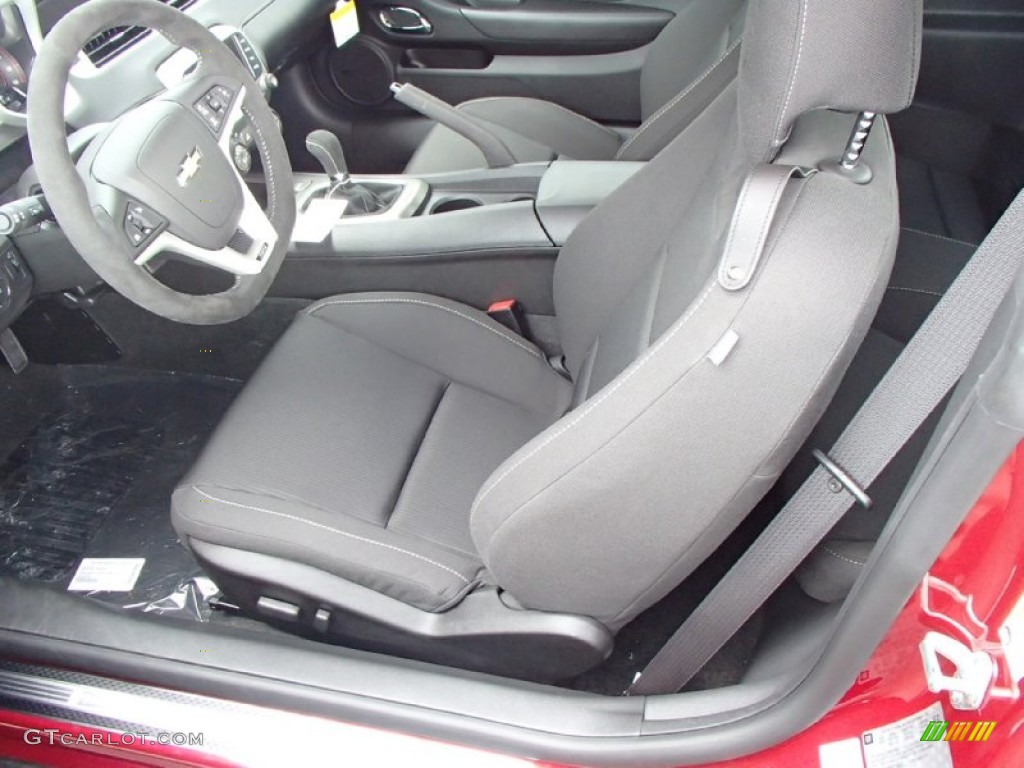 Black Interior 2014 Chevrolet Camaro SS/RS Coupe Photo #85487780