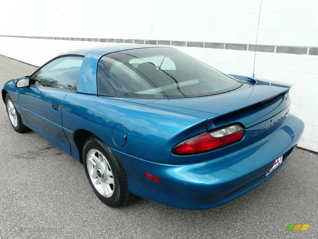 1994 Camaro Coupe - Bright Teal Metallic / Gray photo #23