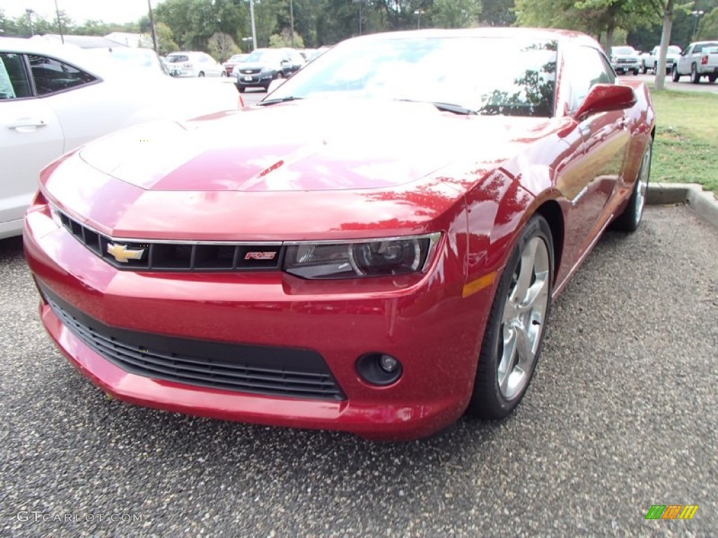 2014 Camaro LT/RS Coupe - Crystal Red Tintcoat / Black photo #1