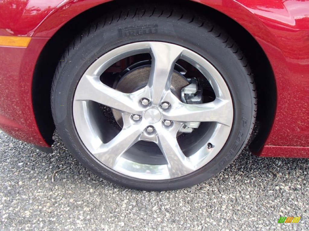 2014 Camaro LT/RS Coupe - Crystal Red Tintcoat / Black photo #3