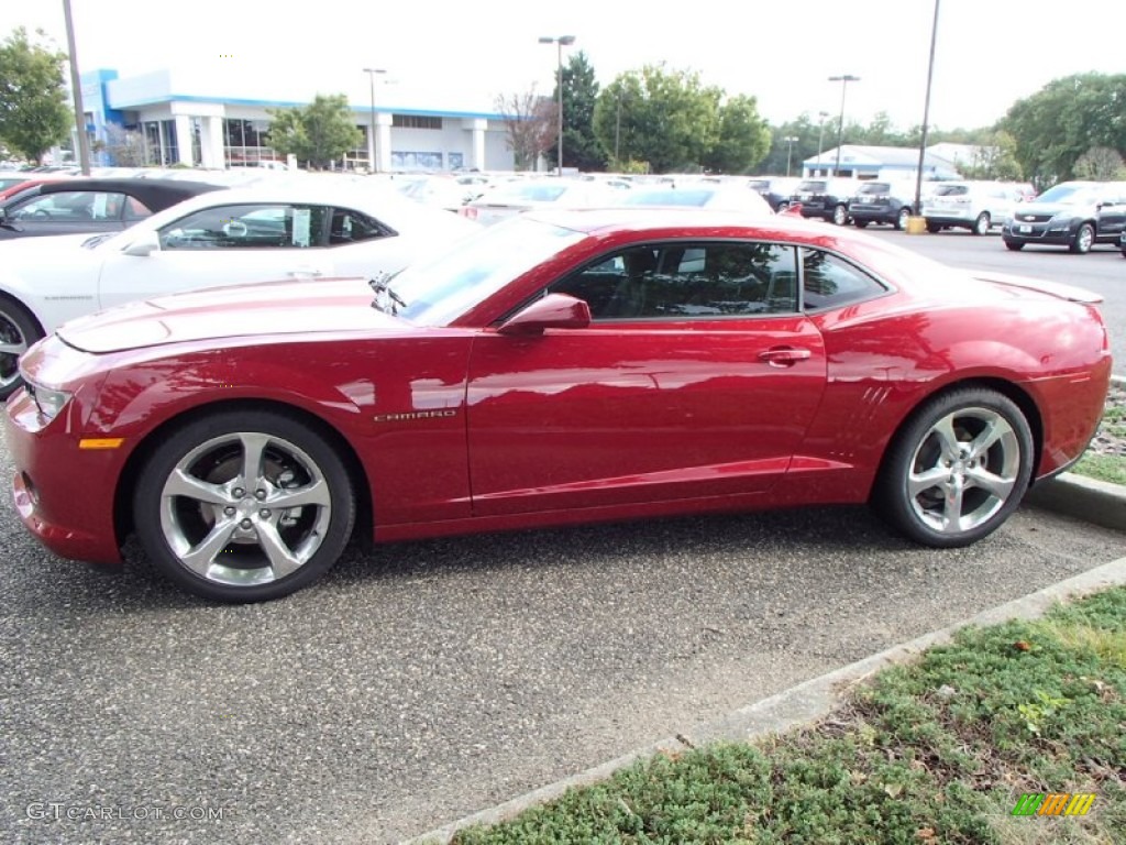 2014 Camaro LT/RS Coupe - Crystal Red Tintcoat / Black photo #4
