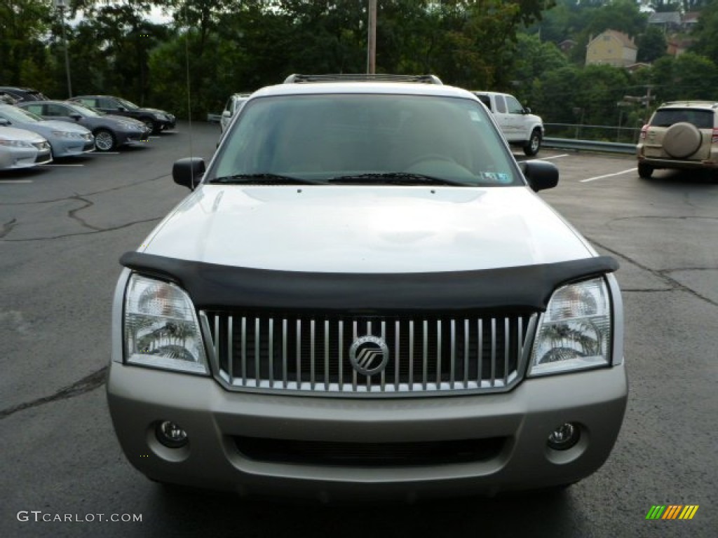 2003 Mountaineer Convenience AWD - Oxford White / Medium Dark Parchment photo #14