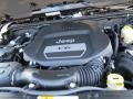 3.6 Liter DOHC 24-Valve VVT V6 2014 Jeep Wrangler Unlimited Rubicon 4x4 Engine