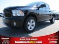 2014 Black Ram 1500 Express Quad Cab 4x4  photo #1