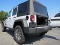 2014 Bright White Jeep Wrangler Unlimited Rubicon 4x4  photo #9