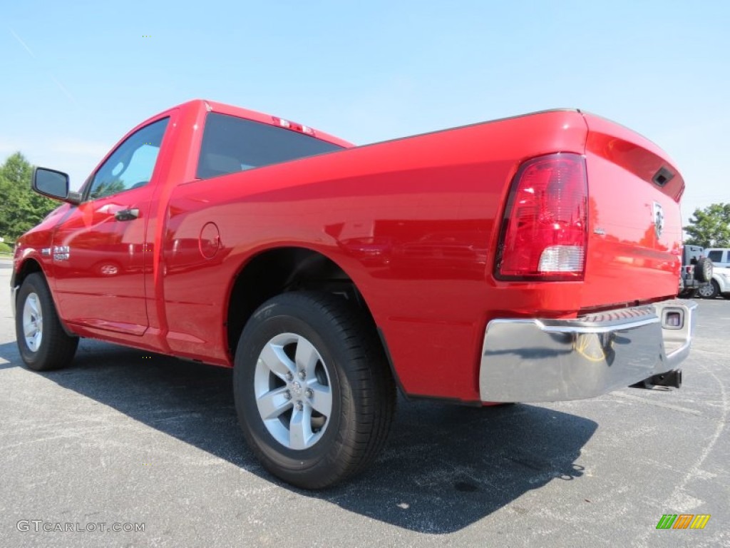 Flame Red 2014 Ram 1500 Tradesman Regular Cab Exterior Photo #85490084