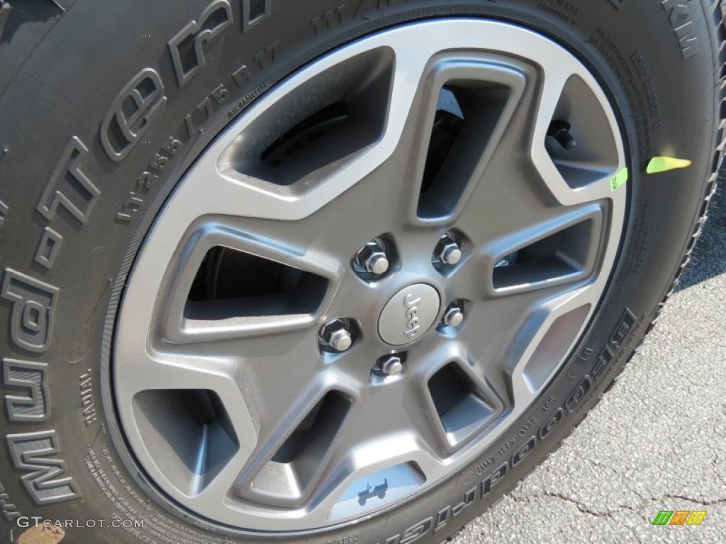 2014 Jeep Wrangler Unlimited Rubicon 4x4 Wheel Photo #85490225
