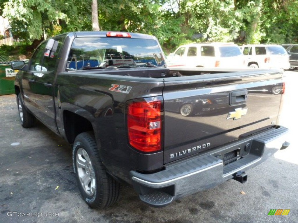 2014 Silverado 1500 LT Crew Cab 4x4 - Tungsten Metallic / Jet Black photo #5