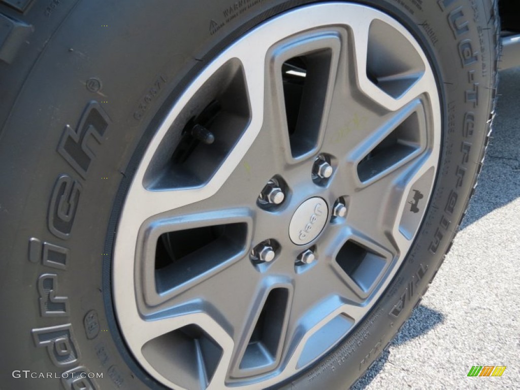 2014 Jeep Wrangler Unlimited Rubicon 4x4 Wheel Photo #85490480