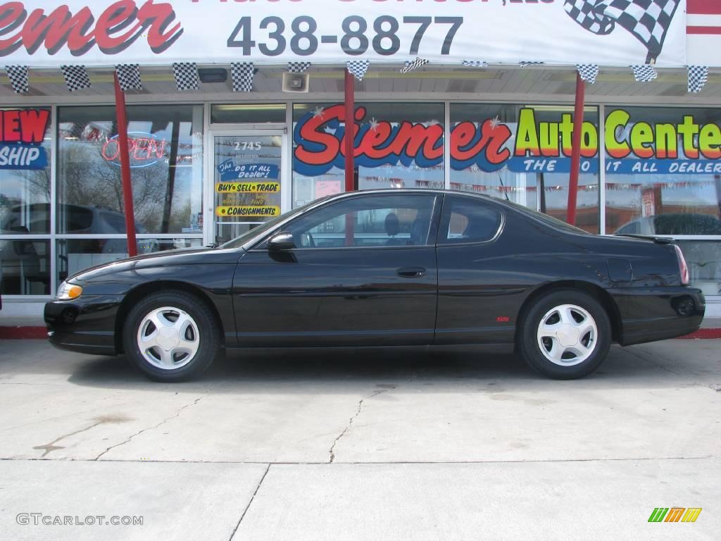 2002 Monte Carlo SS - Black / Ebony photo #1